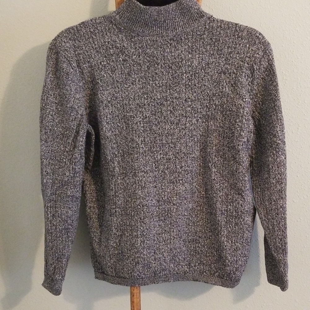 Black and white sweater